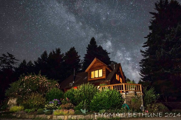 Friday Evening at the Home Place With the Milky Way Revised-1