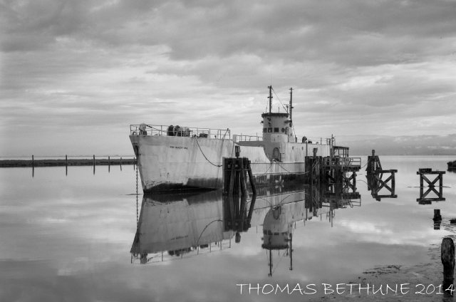 About twenty years ago on Humboldt Bay.