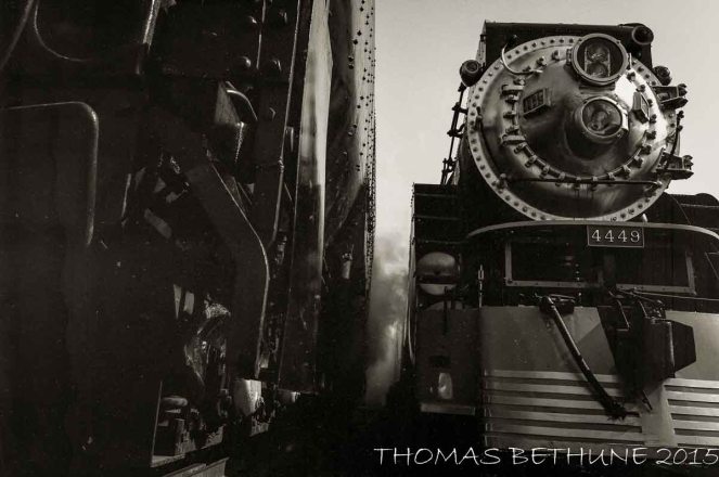 SP 4449 at railfair 1991