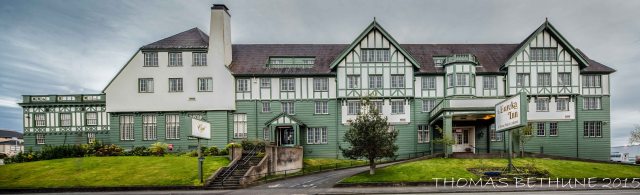 Three image panorama with 17mm TS